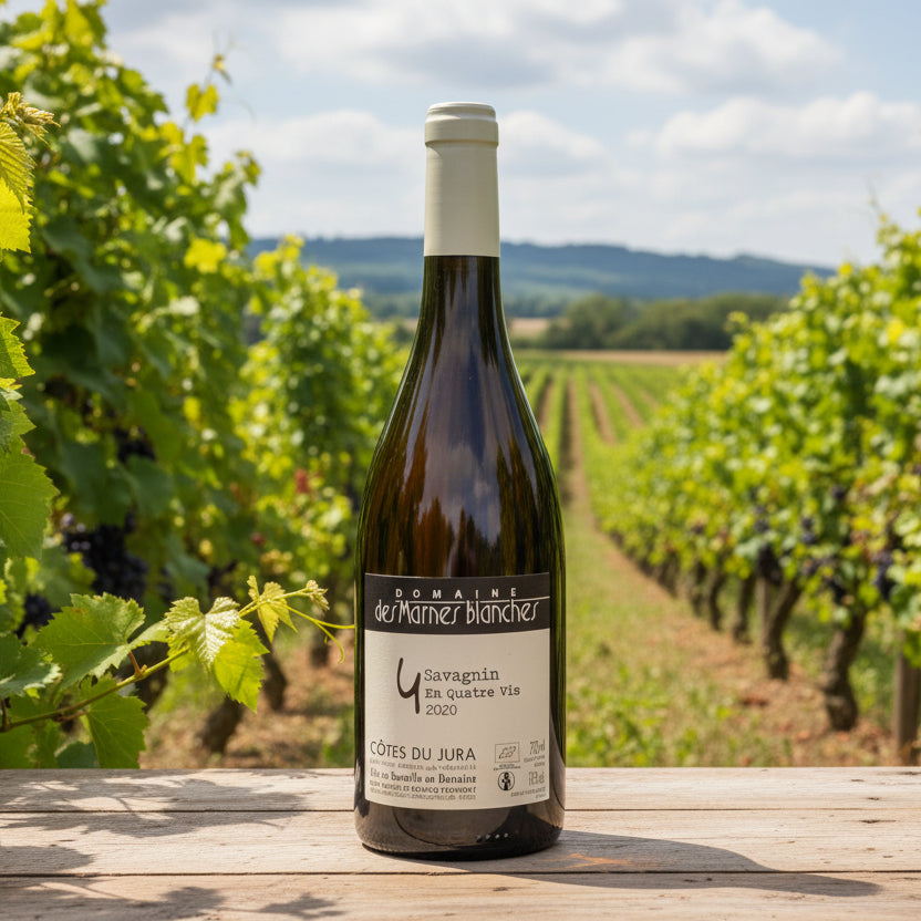 Domaine des Marnes Blanches, Côtes du Jura 'En Quatre Vis' Savagnin, 2020