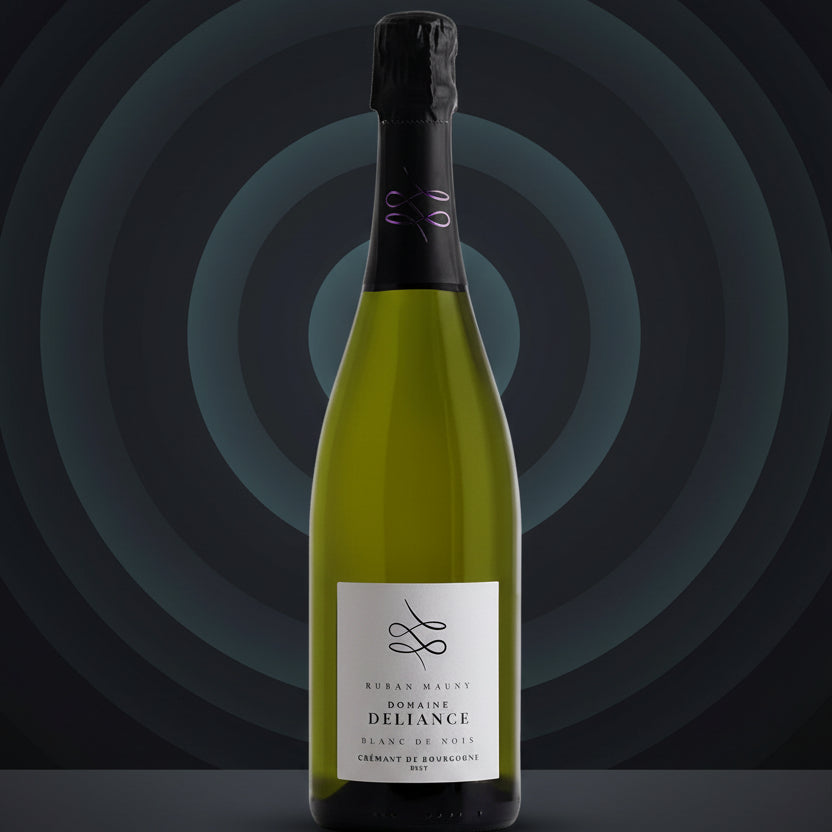 Deliance Pere & Fils, Cremant de Bourgogne, Ruban Mauve Blanc de Noir Brut