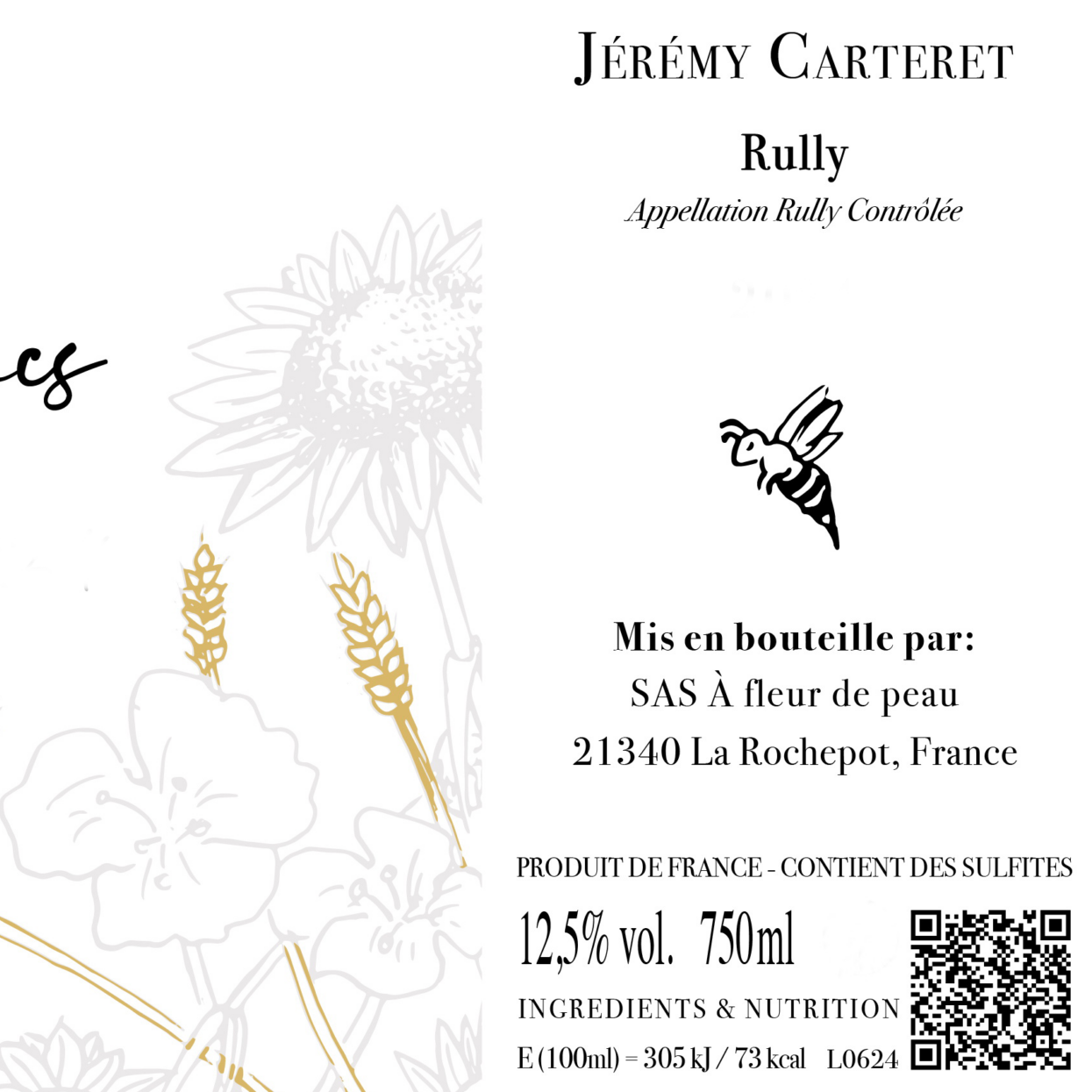 Jeremy Carteret, Les Petales Blanches, 2024