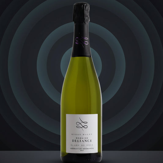 Deliance Pere & Fils, Cremant de Bourgogne, Ruban Mauve Blanc de Noir Brut