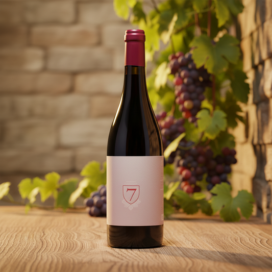 Domaine 7, Anjou, 2019 (Stained Label)